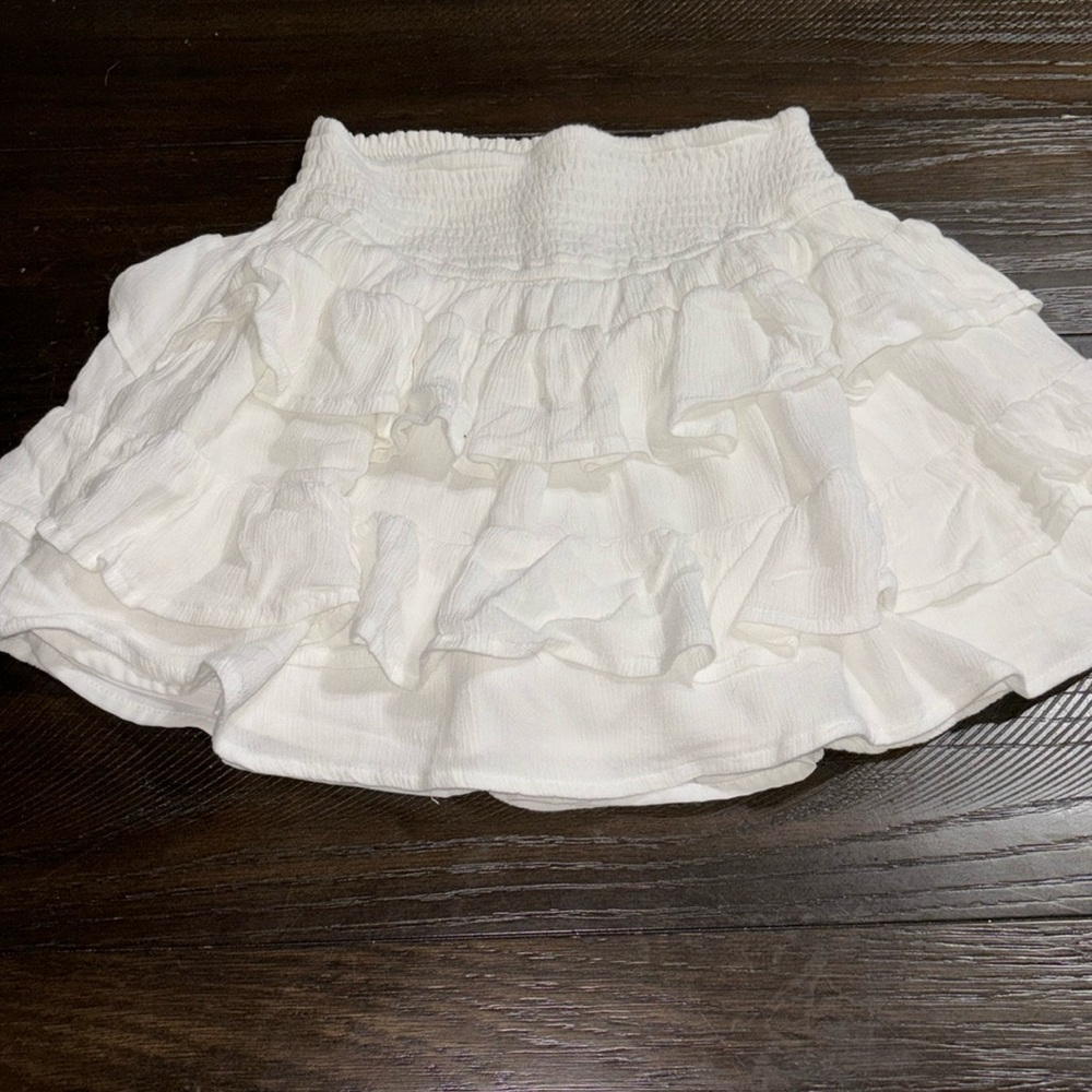 Hollister ruffle skirt
